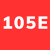 105E