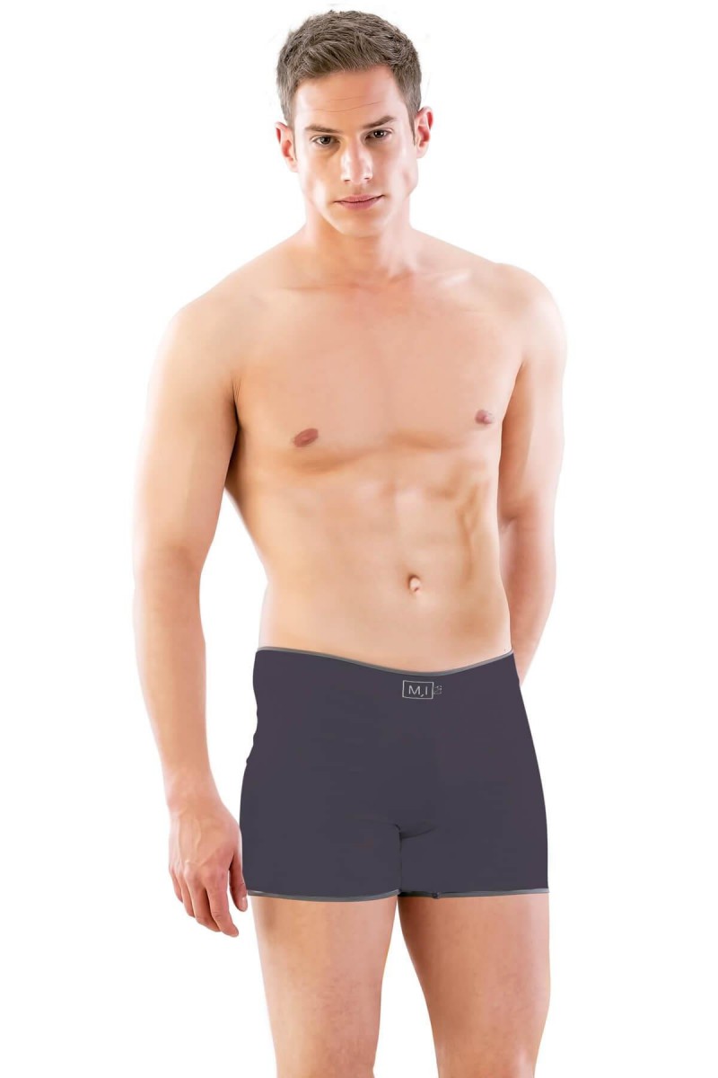 Arias Closet Antrasit MI Emay 2108 Seamless uzun Erkek Boxer Arias Closet Antrasit MI Emay 2108 Seamless uzun Erkek Boxer