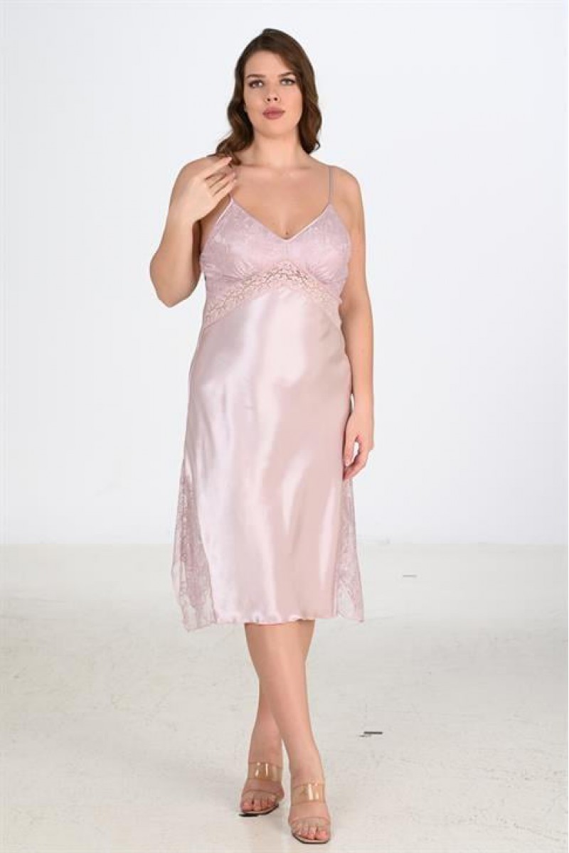Ahu 2li Pudra Sabahlık Takımı Bigsize 6220