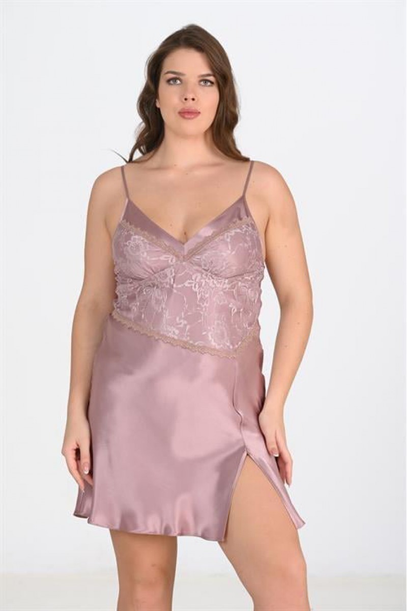 Ahu 2li Vizon Sabahlık Takımı Bigsize 6205