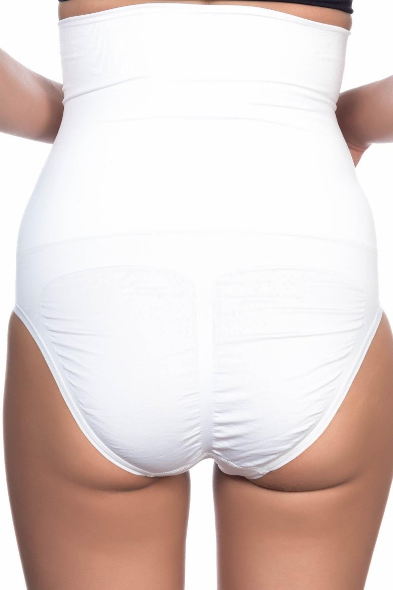 Beyaz Yüksek Bel Double Slip Korse Beyaz Yüksek Bel Double Slip Korse