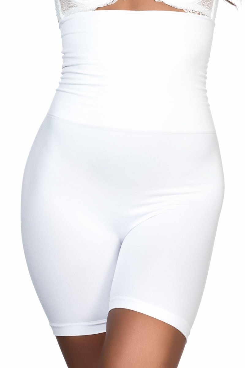 Arias Closet Beyaz MI Emay 2014 Yüksek Bel Double Paçalı Korse Arias Closet Beyaz MI Emay 2014 Yüksek Bel Double Paçalı Korse