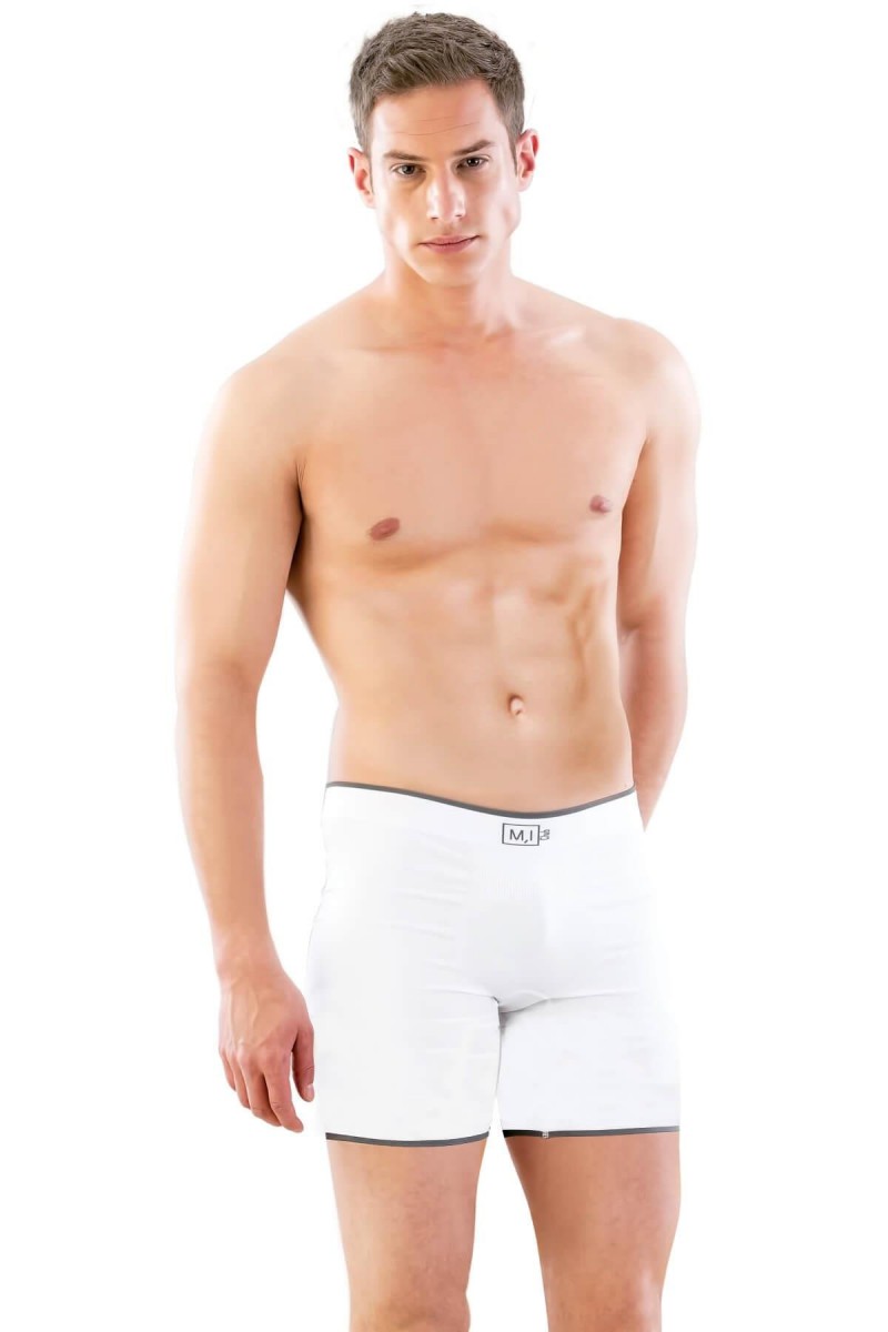 Arias Closet Beyaz MI Emay 2108 Seamless uzun Erkek Boxer Arias Closet Beyaz MI Emay 2108 Seamless uzun Erkek Boxer
