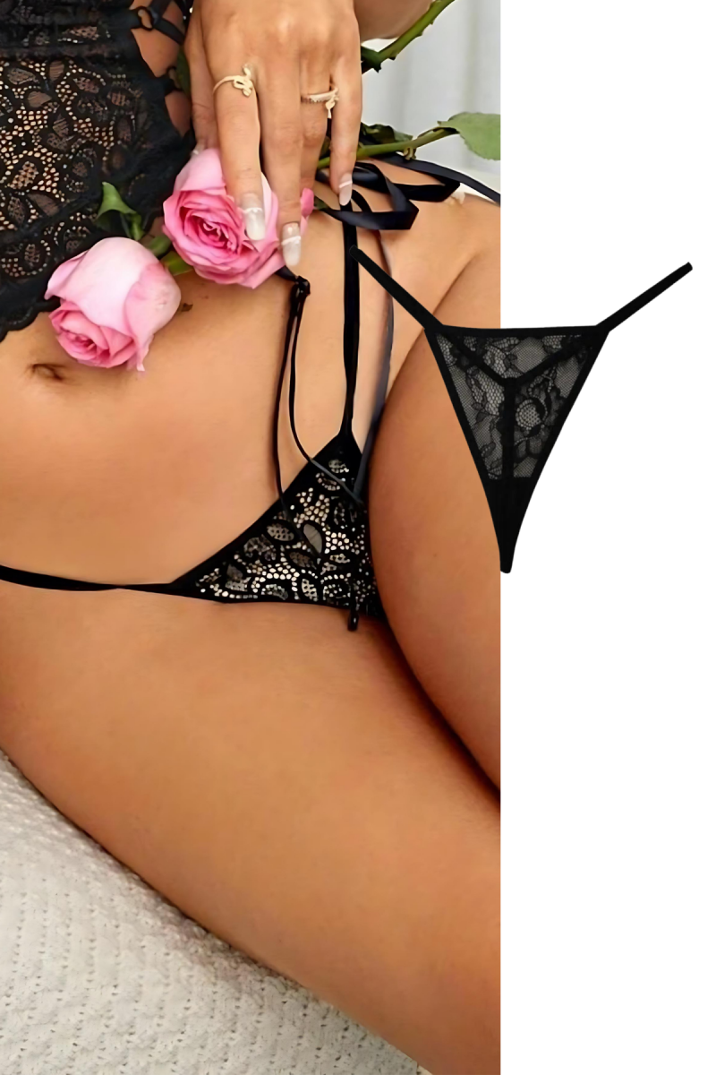 Arias Closet Dantelli Fantezi String Tanga
