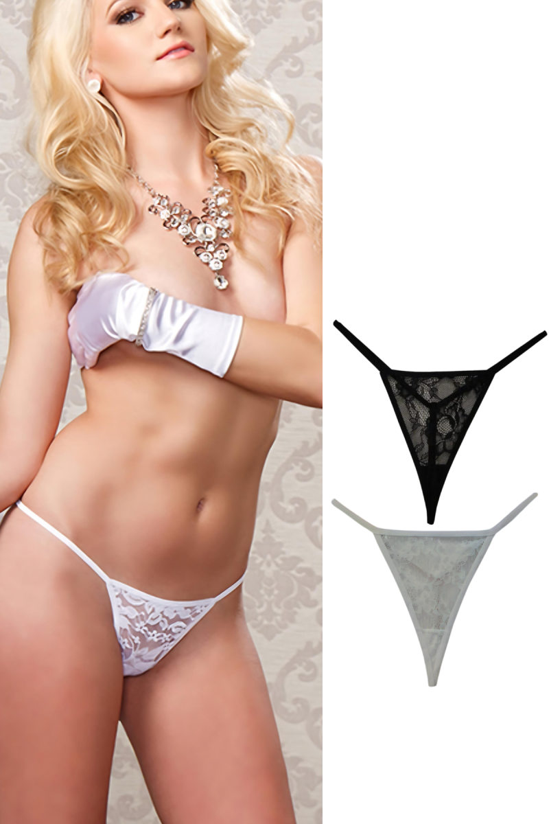 Arias Closet 2li Dantelli Fantezi String Tanga