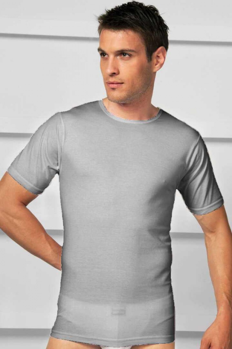 Arias Closet Erkek Pamuklu Kısa Kol Geniş Yaka Klasik Fanila T-Shirt Arias Closet Erkek Pamuklu Kısa Kol Geniş Yaka Klasik Fanila T-Shirt