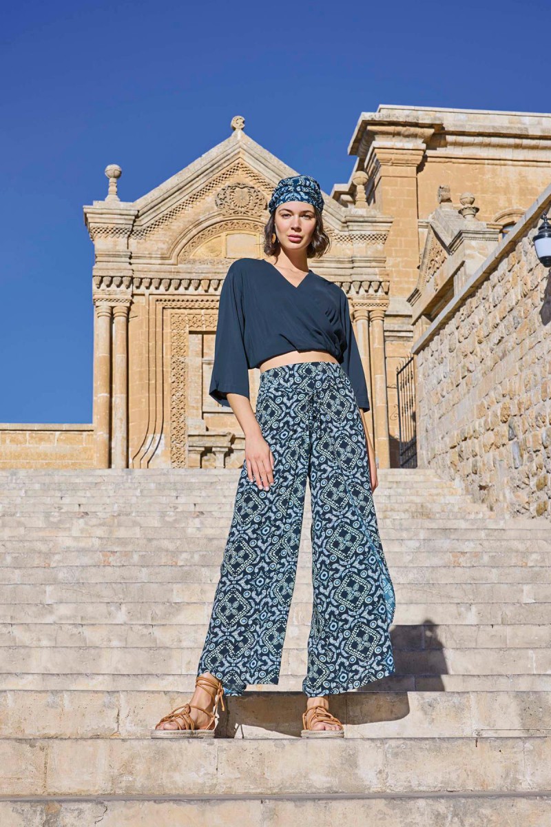 Arias Closet Etnik Desenli Alt Üst Takım Arias Closet Etnik Desenli Alt Üst Takım
