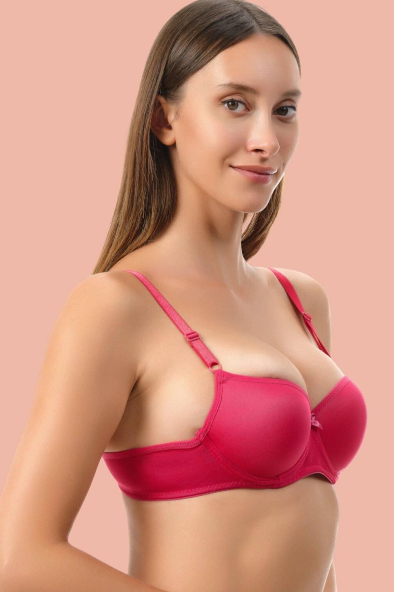 Arias Closet Kırmızı Dolgusuz Mikro Tek Sütyen Arias Closet Kırmızı Dolgusuz Mikro Tek Sütyen