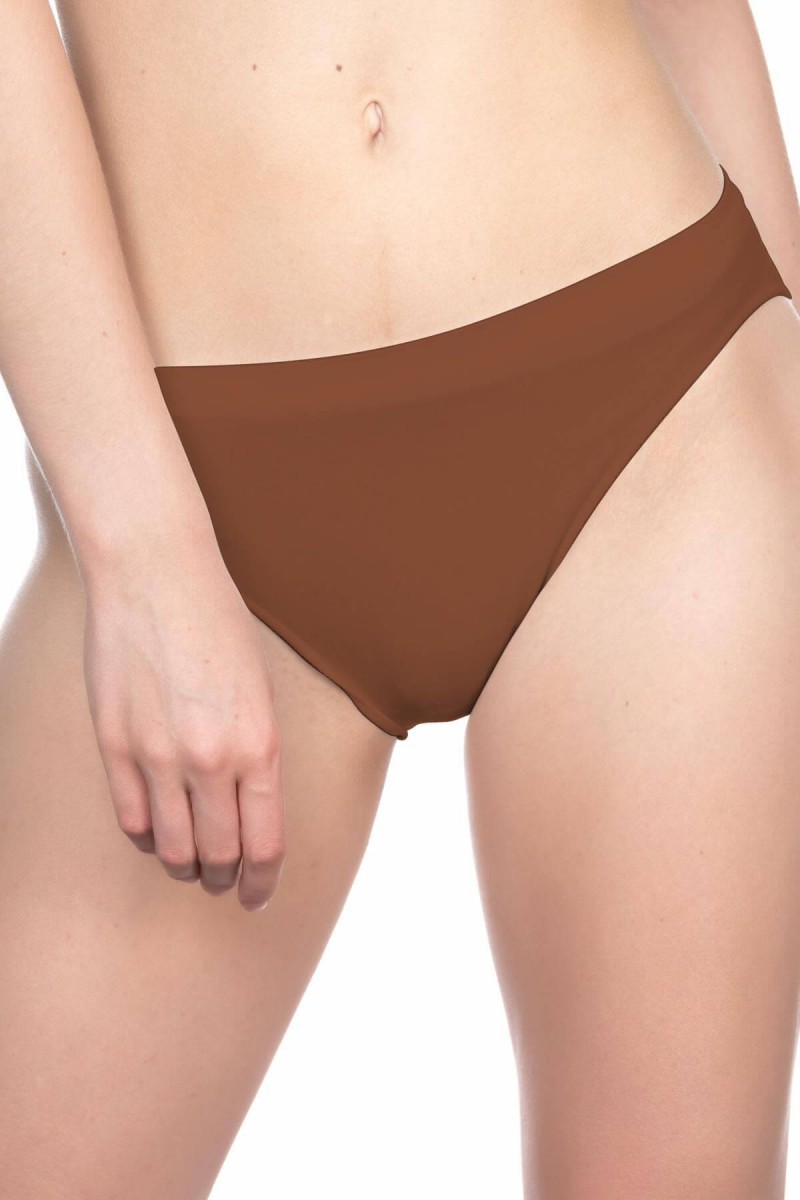 Arias Closet Kahve MI Emay 3001 Soft Slip Külot Arias Closet Kahve MI Emay 3001 Soft Slip Külot