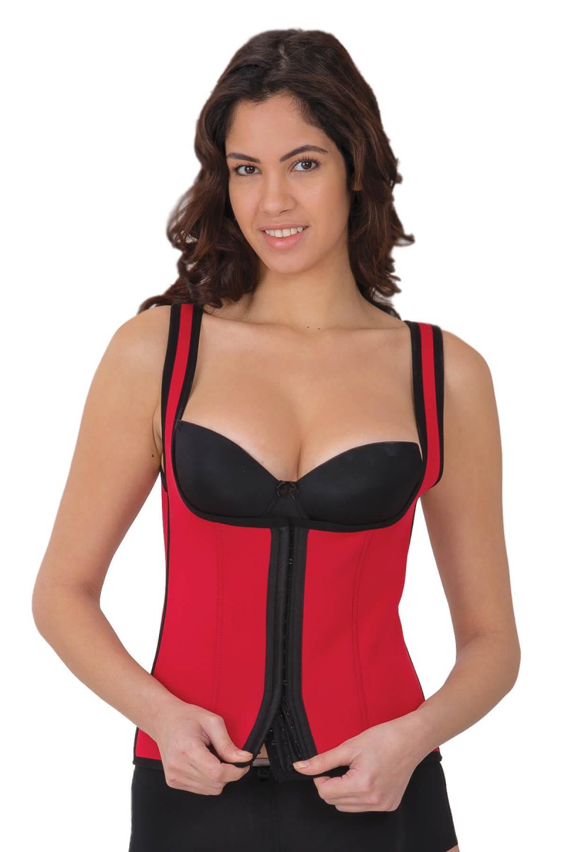 Arias Closet Kırmızı MI 9173 Terletici Agraflı Göğsü Açık Atlet Korse Arias Closet Kırmızı MI 9173 Terletici Agraflı Göğsü Açık Atlet Korse