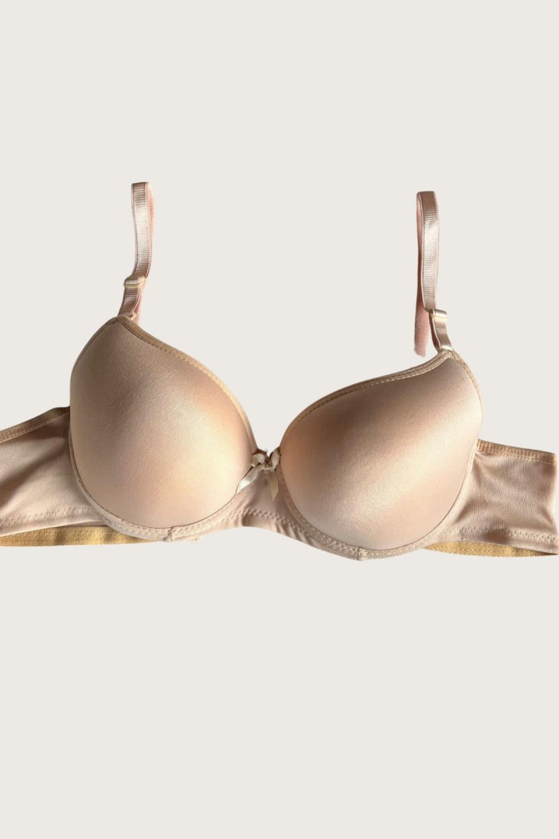 Arias Closet Mikro Kumaş Push Up Dolgulu Balenli Günlük Tek Destekli Sütyen Arias Closet Mikro Kumaş Push Up Dolgulu Balenli Günlük Tek Destekli Sütyen