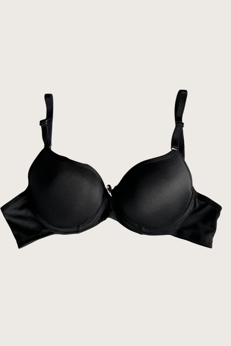 Arias Closet Mikro Kumaş Push Up Dolgulu Balenli Günlük Tek Destekli Sütyen Arias Closet Mikro Kumaş Push Up Dolgulu Balenli Günlük Tek Destekli Sütyen