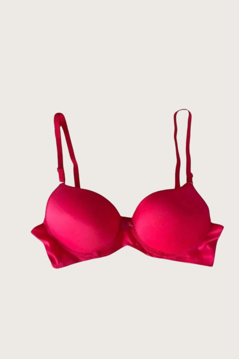Arias Closet Mikro Kumaş Push Up Dolgulu Balenli Günlük Tek Destekli Sütyen Arias Closet Mikro Kumaş Push Up Dolgulu Balenli Günlük Tek Destekli Sütyen