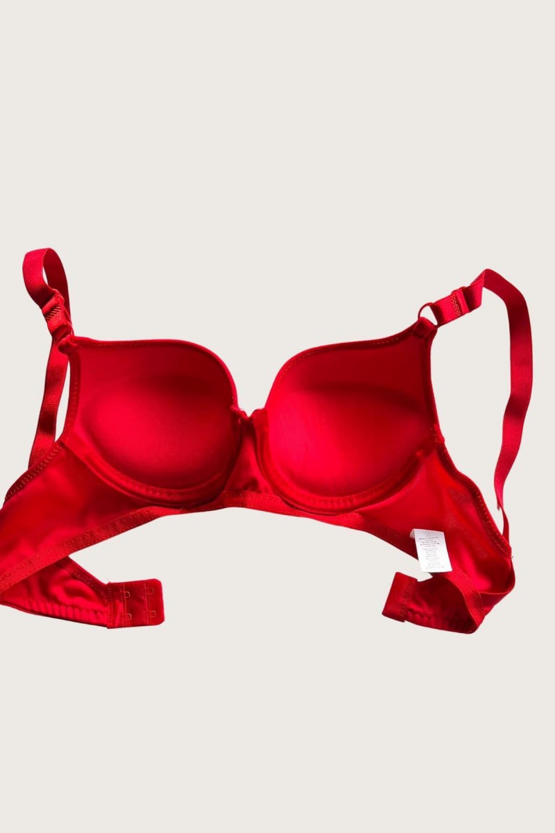 Arias Closet Mikro Kumaş Push Up Dolgulu Balenli Günlük Tek Destekli Sütyen Arias Closet Mikro Kumaş Push Up Dolgulu Balenli Günlük Tek Destekli Sütyen