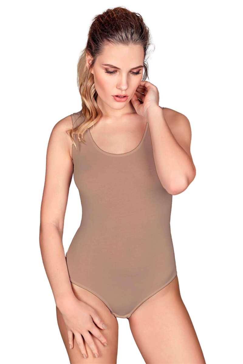 Arias Closet Pamuklu Alttan Çıtçıtlı Geniş Askılı Badi Arias Closet Pamuklu Alttan Çıtçıtlı Geniş Askılı Badi
