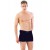 Arias Closet Lacivert MI Emay 2108 Seamless uzun Erkek Boxer
