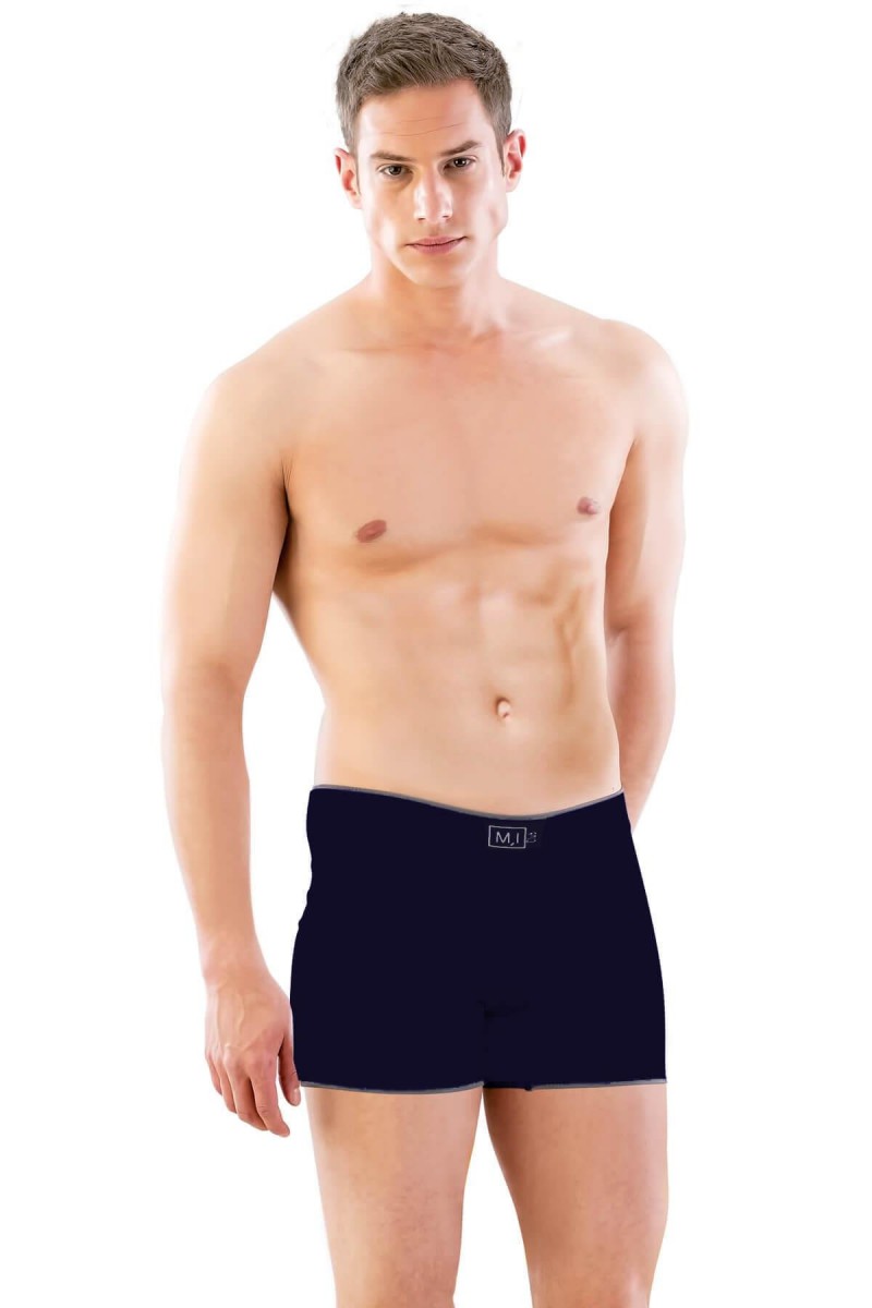 Arias Closet Lacivert MI Emay 2108 Seamless uzun Erkek Boxer Arias Closet Lacivert MI Emay 2108 Seamless uzun Erkek Boxer