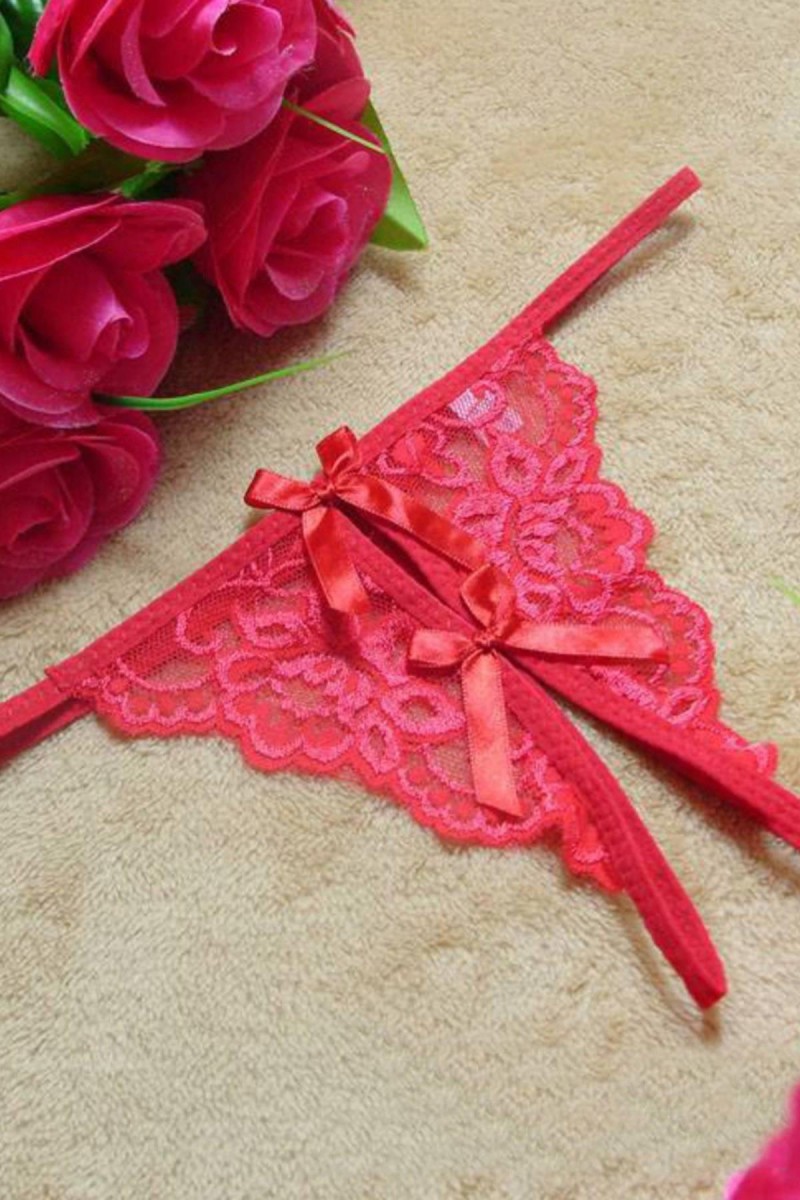 Arias Closet Ortası Acık Fantezi Tanga