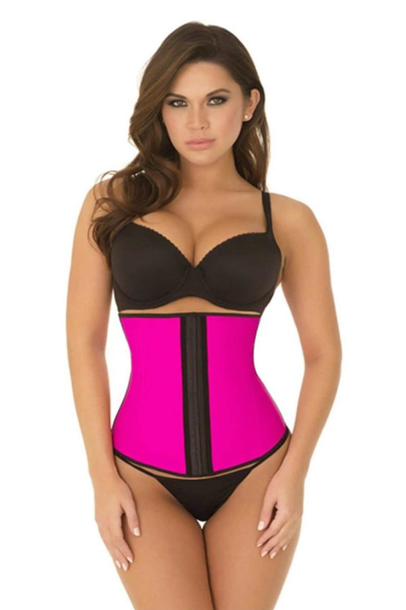 Arias Closet Pembe MI 9161 Terletici Agraflı Bel Korse Arias Closet Pembe MI 9161 Terletici Agraflı Bel Korse