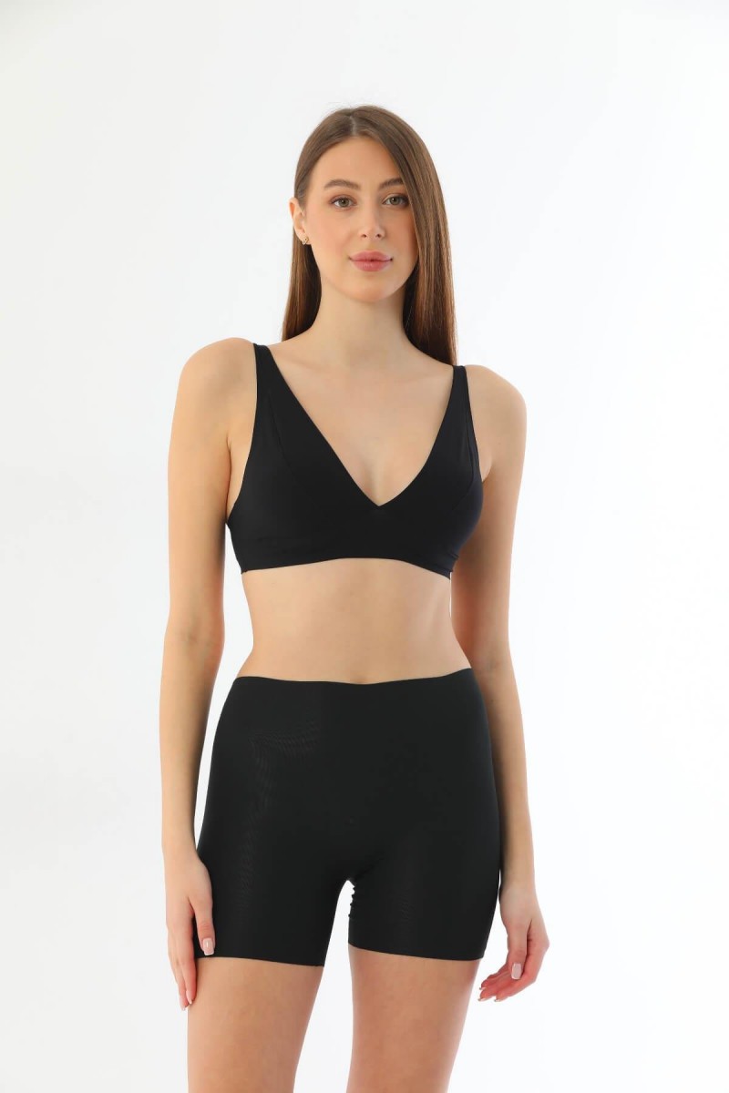 Arias Closet Siyah MI 2703 Lazer Kesim İz Yapmaz Hayalet Boxer Arias Closet Siyah MI 2703 Lazer Kesim İz Yapmaz Hayalet Boxer