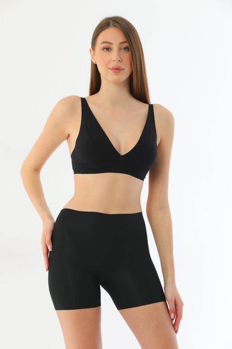 Arias Closet Siyah MI 2703 Lazer Kesim İz Yapmaz Hayalet Boxer Arias Closet Siyah MI 2703 Lazer Kesim İz Yapmaz Hayalet Boxer