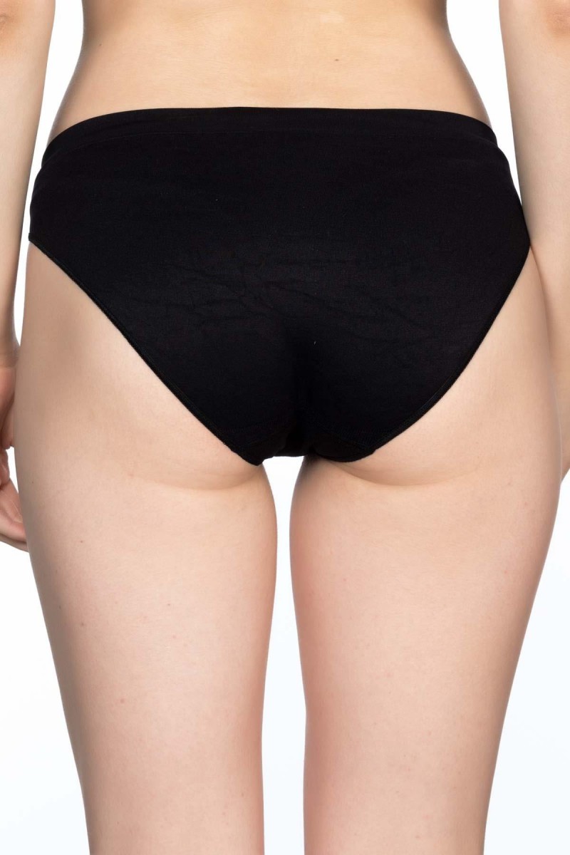 Arias Closet Siyah MI Emay 3001 Soft Slip Külot Arias Closet Siyah MI Emay 3001 Soft Slip Külot