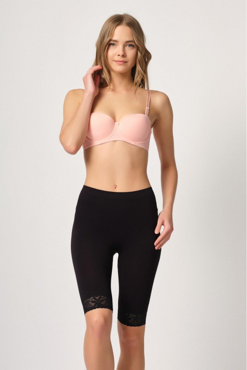 Arias Closet Siyah MI Emay 3004 Soft Uzun Paça Dantel Boxer Arias Closet Siyah MI Emay 3004 Soft Uzun Paça Dantel Boxer