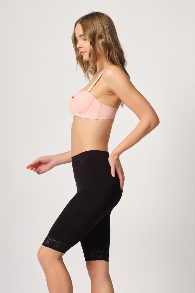 Arias Closet Siyah MI Emay 3004 Soft Uzun Paça Dantel Boxer Arias Closet Siyah MI Emay 3004 Soft Uzun Paça Dantel Boxer