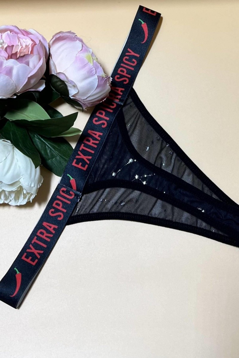Arias Closet Yazılı String Tanga