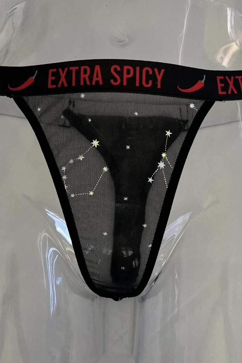 Arias Closet Yazılı String Tanga