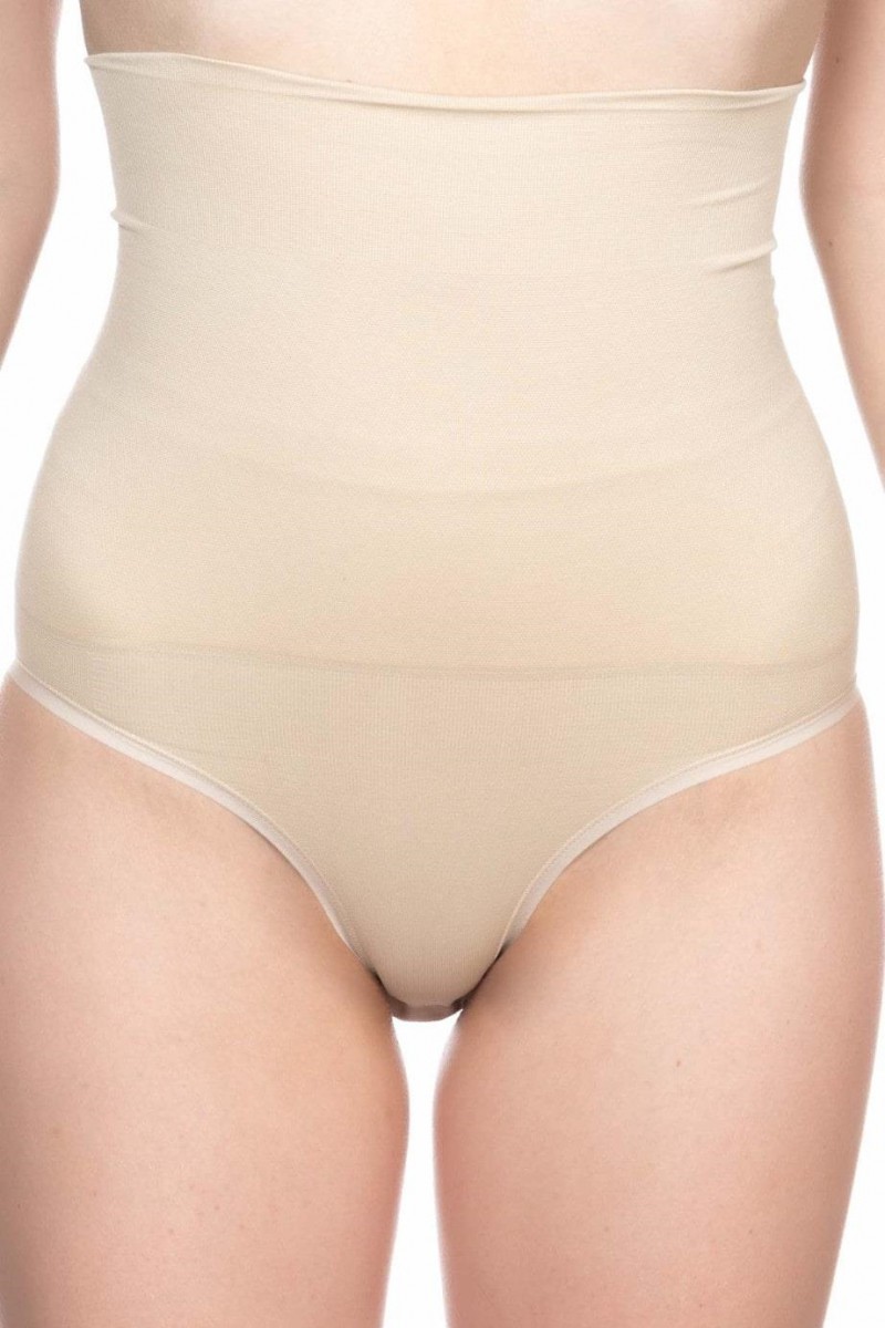 Ten Double Yüksek Bel Çıtçıtlı Slip Korse Ten Double Yüksek Bel Çıtçıtlı Slip Korse