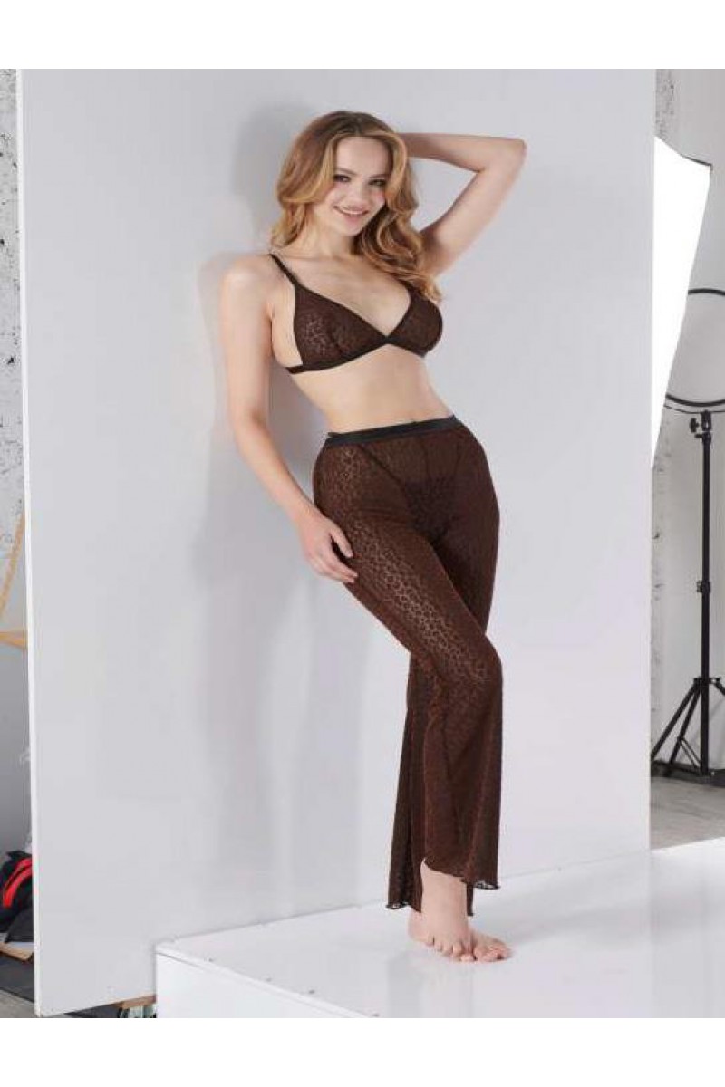 Arias Closet Siyah Transparan Fantezi Sütyen Pijama Takımı Arias Closet Siyah Transparan Fantezi Sütyen Pijama Takımı
