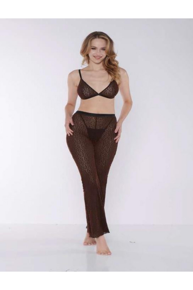 Arias Closet Siyah Transparan Fantezi Sütyen Pijama Takımı Arias Closet Siyah Transparan Fantezi Sütyen Pijama Takımı